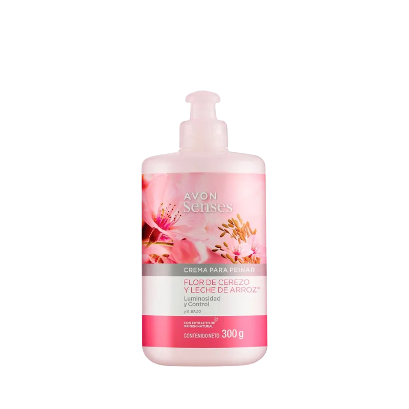 Crema para peinar Flor de Cerezo y Leche de Arroz