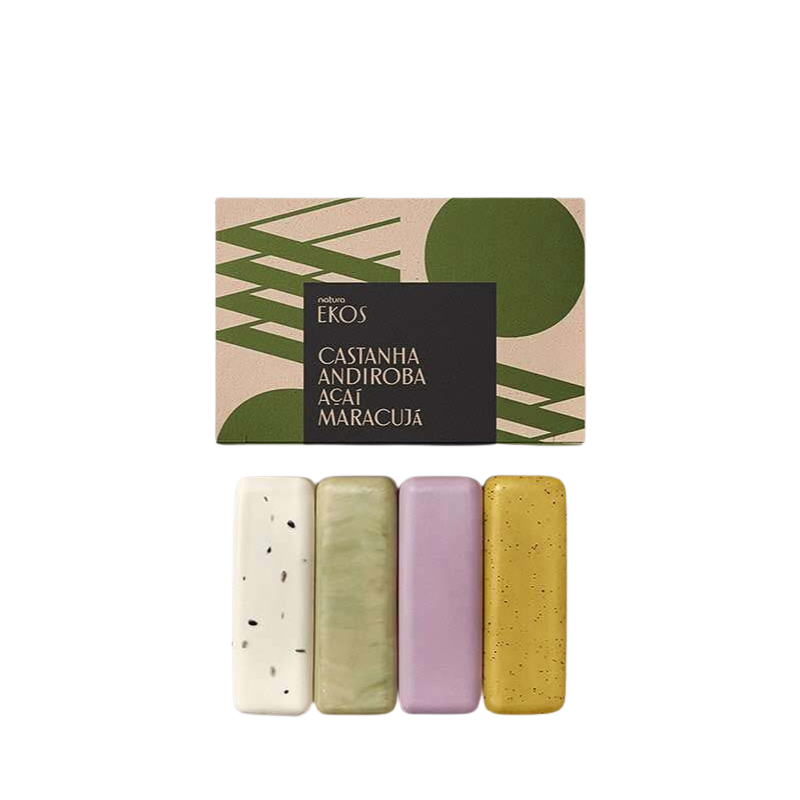 Jabones Ekos en Barra puro Vegetal Cremosos y Exfoliantes