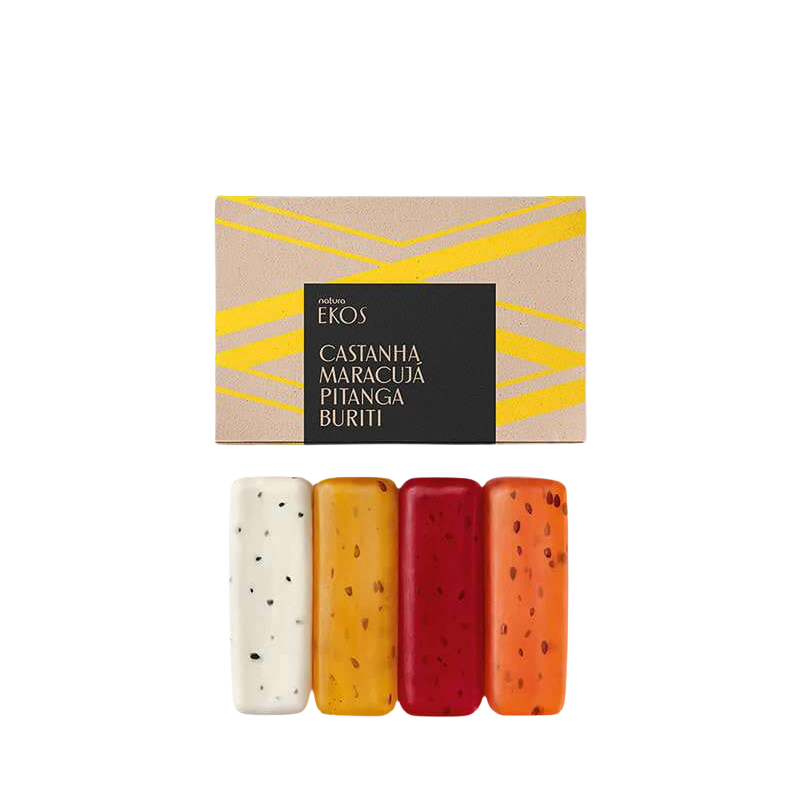 Jabones Ekos Cremosos, Exfoliantes y Refrescantes surtidos