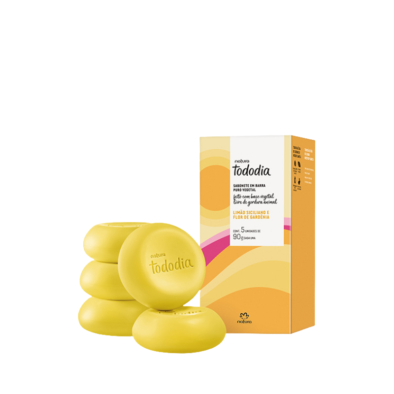 Jabones Tododia Limon Siciliano y Flor de Gardenia