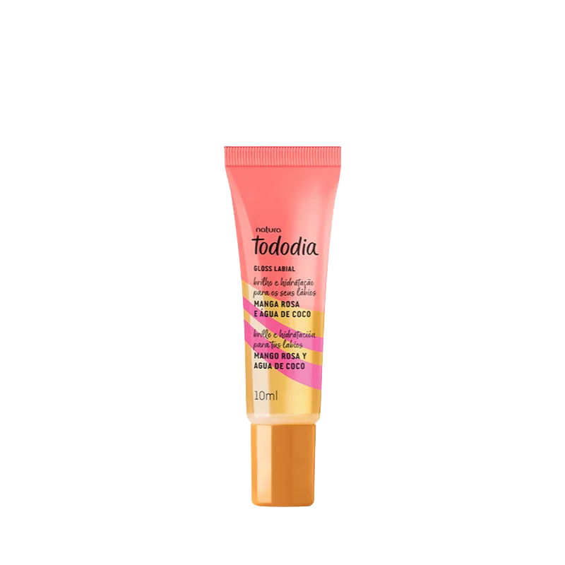 Tododia Gloss labial Mango Rosa y Agua de Coco